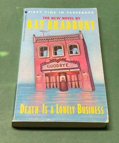 B008ADHK1Q Ray Bradbury Author Death Is A Lonely Business Rare Signed Autograph Book - Autographed MLB Magazines