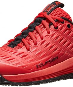 B08WHKLRTL YONEX Men's Power Cushion Eclipsion 3 Tennis Shoes, Red