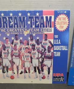 B08X16GS5Z 1992 USA DREAM TEAM 16 MONTH CALENDAR - ALIGNS WITH YEAR 2021 (EX) ! JORDAN !