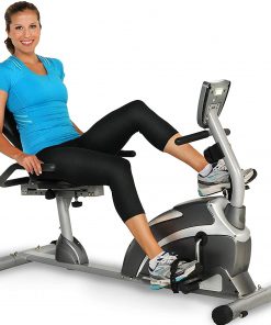 B005OU4E1M EXERPEUTIC 900XL Recumbent Exercise Bike with Pulse | 300 lbs. Weight Capacity