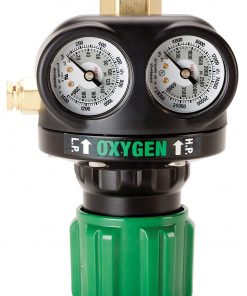 B002ZEWP2A Victor Technologies 0781-5127 ESS4-125-540 High Capacity Single Stage Oxygen Regulator, 5-125 psig Delivery Range, CGA 540 Inlet Connection