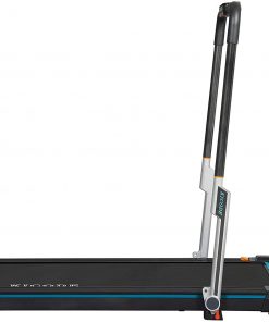 B08VJDHB8V Kicode 2 in 1 Folding Treadmill, Under Desk Electric Pad Treadmill, Portable Walking and Running Machine with Remote Control, Speaker, LED Display, Walking Jogging Machine for Home, Office & Gym