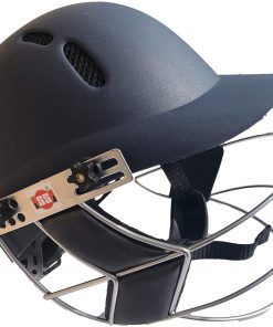 B08T4FB95G SS Cricket Premium Elite Helmet - Large Men's Size with Adjustable Track Wheel & Adjustable Grill