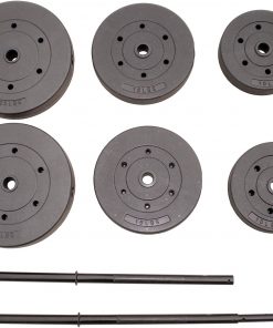 B007PXGHAC CAP Barbell 100 LB Vinyl Weight Set