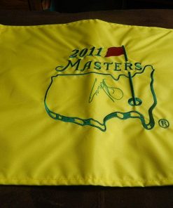 B00AFXJME2 Charl Schwartzel Signed 2011 Masters Tournamen Flag Coa - Autographed Golf Pin Flags