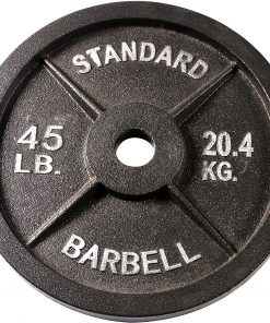 B08WYJGBLC BalanceFrom Cast Iron Olympic 2-Inch Weight Plate