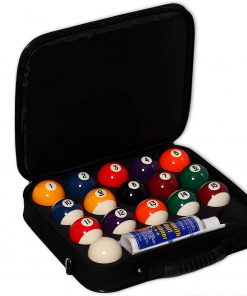 B08WLGH3NG Aramith Bundle of 4 Items: Aramith Premier Billiard Pool Ball Set 2 1/4", Aramith Billiard Ball Cleaner 8.4 fl.oz. Bottle, Aramith Microfibre Cloth & Aramith Ball Case