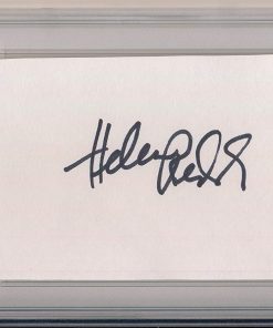 B08SXWZPMN Helen Reddy Performer Signed/Autographed 3x5 Index Card PSA/DNA 157237