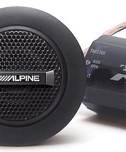 B0066D5NZM Alpine SPR-10TW 1-inch Silk Ring Dome Car Audio Component Tweeters (Pair)
