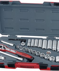 B004T8CRHI Teng Tools 35 Piece 3/8 Inch Drive 6 Point SAE Regular/Shallow & Deep Socket Set - T3835AF