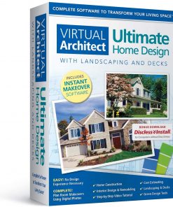 B0046TZLC8 Virtual Architect Ultimate Home Design with Landscaping and Decks 9.0