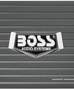 B004S55EV8 BOSS Audio Systems AR2000M Monoblock Car Amplifier - 2000 Watts, 2-4 Ohm Stable, Class A-B, Mosfet Power Supply, Gray