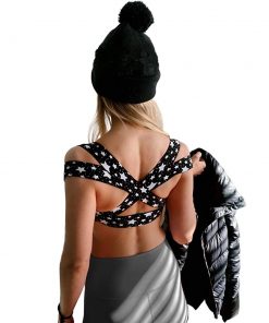 B08RP6GQBN BackEmbrace Back Support Posture Corrector for Women & Men - Made in USA, Slim & Adjustable Shoulder Brace/Back Brace for Back Pain Relief, Alleviates Tech Neck & provides Neck Pain Relief (M/L, Star Bright)