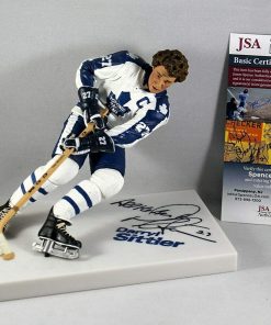 B08T733FDZ Darryl Sittler Signed Toronto Maple Leafs NHL Legends Series 4 McFarlane Figure w/JSA COA