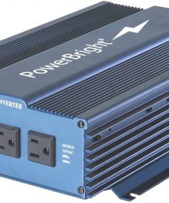 B002RWKIL0 Power Bright Pure Sine Power Inverter 600 Watt True Sine Continuous 12 Volt DC to 120 Volt AC w/USB Charging Port. Perfect for an Emergency, Hurricane, Storm Outage - APS600-12