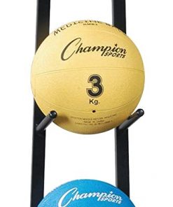 B0029VJOYG Champion Sports MBR1 Medicine Ball Tree Black, 14 InchL X 11 InchW X 52 InchH