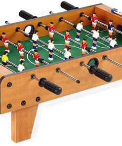 B08VGP176S Haieshop Foosball Table Indoor Soccer Game Family Fun Game Foosball Table for Children Adults (Color : A)