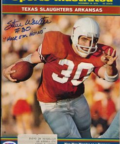 B08TM15S16 Steve Worster Texas Longhorns Signed 1970 Sports Illustrated PSA/DNA 157476