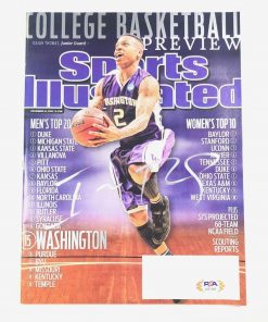 B08W2LJCS5 Authentic Autographed Isaiah Thomas Si Magazine PSA/DNA Washington Huskies
