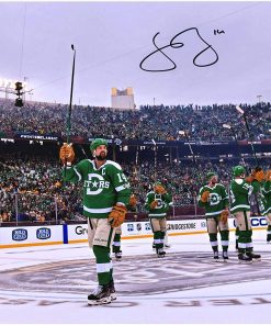 B08T6GSD6Q Jamie Benn Dallas Stars Autographed 16" x 20" 2020 NHL Winter Classic Photograph - Autographed NHL Photos