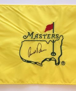 B0090QUTGK Arnold Palmer Autographed Masters Flag - undated. Signed perfectly. Beckett Authentication BAS COA.