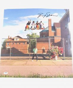 B08WQ2Y92W Authentic Autographed Big Sean 18X18 Poster PSA/DNA Detroit 2
