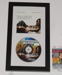 B08VNN6XV6 GEORGE JUNG SIGNED FRAMED BLOW DVD BOSTON GEORGE AUTOGRAPHED JSA COA