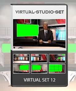 B003YCMACM Virtual Studio Set 12 - News Production Background Kit