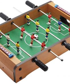 B08VJ92W71 Haieshop Foosball Table Multiplayer Tabletop Football Table Portable Mini Table Soccer Game Set