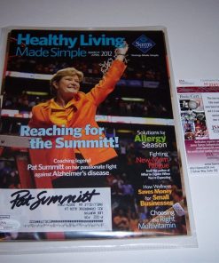 B008E7I24W Pat Summitt Tennessee Vols Jsa/coa Signed Magazine - Autographed College Magazines