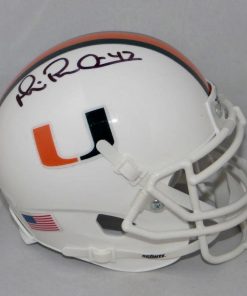 B0065LP68Y Michael Irvin Autographed Miami Hurricanes Schutt Mini Helmet- JSA W Auth - Autographed College Mini Helmets