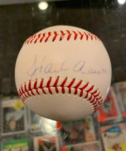 B008Q3FCRY Hank Aaron Milwaukee Atlanta Braves Single Signed Baseball Jsa - Autographed Baseballs