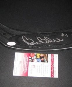 B004F1NQ7Y Bill Barber Flyers Jsa/coa Signed Hockey Stick End - Autographed NHL Sticks