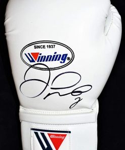 B08VVB1D6H Floyd Mayweather Jr. Signed - Autographed Winning Boxing White Glove + PSA/DNA COA