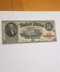 B08TT1FH76 1917 $2 LARGE LEGAL TENDER NOTE-FINE DETAILS-AFFORDABLE-GREAT WORLD WAR 1 CURRENCY -VERN'S CARD & COIN $2 F det.