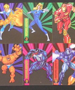 B004TRK9AQ Marvel Universe 1994 Suspended Animation 10 Card Set