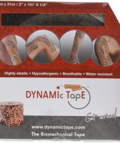 B007GBFCTA Dynamic Tape, 2" X 34 yds. (5CM X 31M), Black Tattoo, Single Roll