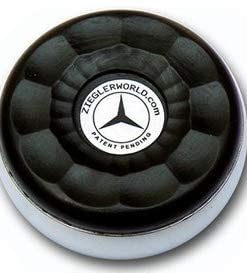 B008UANPA4 Zieglerworld Table Large Shuffleboard Puck Weights - 4 Pucks - Black Colors + Booklet