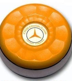 B008KRXE08 Zieglerworld Table Large Shuffleboard Puck Weights - Black - Yellow Gold