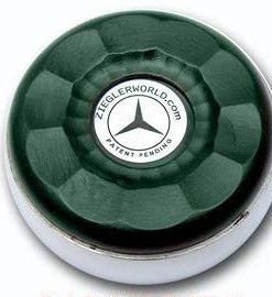 B008UAPCNC Zieglerworld Table Large Shuffleboard Puck Weights - 4 Pucks - Dark Green Colors + Booklet