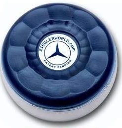 B008UAO4PE Zieglerworld Table Large Shuffleboard Weights - 4 Pucks - Navy Blue Colors + Booklet