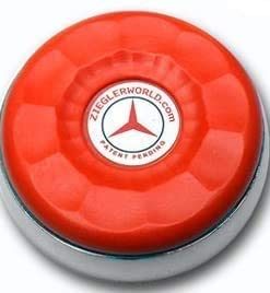 B008UAEFAI Zieglerworld Table Large Shuffleboard Weights - 4 Pucks - Orange Colors + Booklet