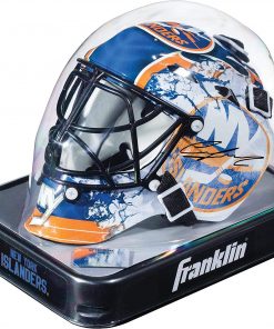 B08S75B3FC Ilya Sorokin New York Islanders Autographed Mini Goalie Mask - Autographed NHL Helmets and Masks