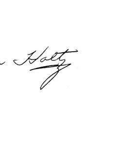 B08TDRQC7K Lou Holtz Signed - Autographed Notre Dame Irish 3x5 inch Index Card