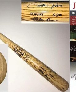 B08TDVFPWF Pete Rose Signed - Autographed 1980's Louisville Slugger Baseball Bat with JSA Certificate of Authenticity (COA) - Cincinnati Reds