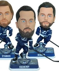 B08T8P1N8V Steven Stamkos, Kucherov, Victor Hedman Tampa Bay Lightning Mini Bobblehead Set