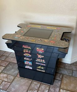 B08WS4RGVY Woodcraft Patterns New Arcade1up Cocktail Table Riser 6" or 16" Ms. Pacman Street Fighter II (16")