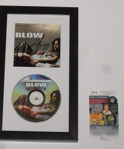 B08VNB9MTG GEORGE JUNG SIGNED FRAMED BLOW DVD BOSTON GEORGE AUTOGRAPHED JSA COA