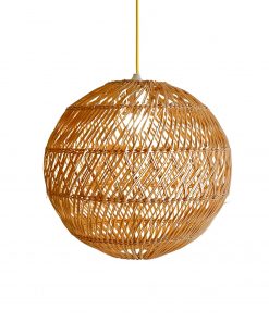 B08TWTZKWZ VDECOR wicker chandelier, rattan Globe Ball Style Ceiling Pendant Light Lamp shade, woven unique pattern hanging lamp dining room bedroom restaurant decoration