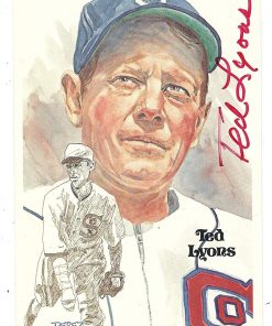 B08W589FB2 Autographed Ted Lyons Chicago White Sox Perez-Steele Post Card JSA